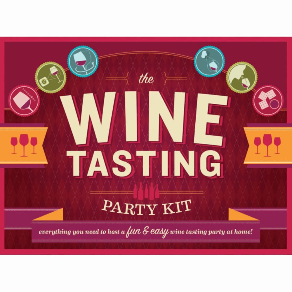 Party Game. Wine Tasting Party Kit